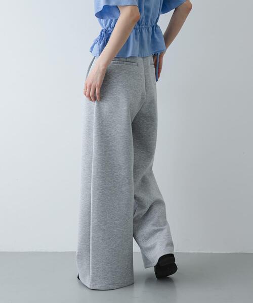 SENSE OF PLACE by URBAN RESEARCH(センスオブプレイスバイアーバンリサーチ)の「ポンチスラックスパンツ(その他パンツ・レディース・ライトグレー/ブラック/オフホワイト・SMALL/MEDIUM)」の7枚目の写真