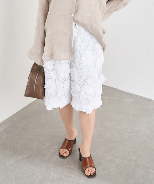 レイヤーズ　【LAYAS】 LACE JQD S/PANT 別注【LAYAS/レイヤーズ】 LACE SHORT PT（その他パンツ）｜LAYAS