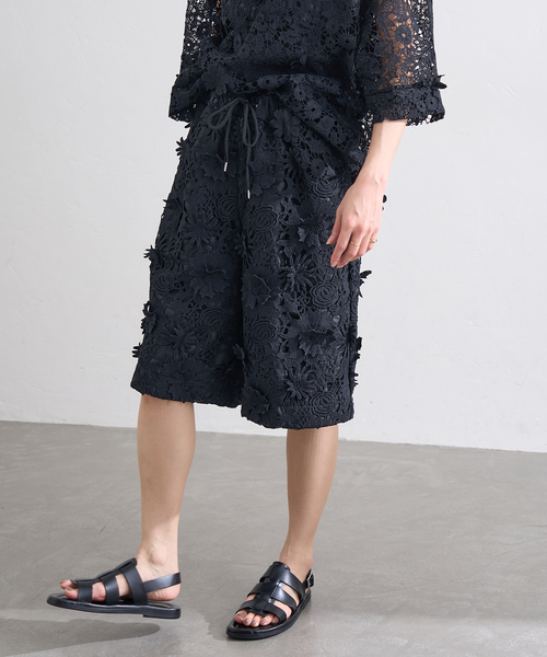 別注【LAYAS/レイヤーズ】 LACE SHORT PT（その他パンツ）｜LAYAS