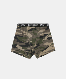 BADBLOOD（バッドブラッド）の「ミスティックワッフルニットボクサーブリーフ - グリーンカモ (ユニセックス)（ショーツ）」
