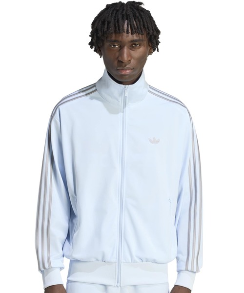 adidas(アディダス)の「adidas FIREBIRD TT / アディダス ファイヤーバード トラックトップ(ジャージ・メンズ・サックスブルー・XXL/XL/L/M/S)」の2枚目の写真