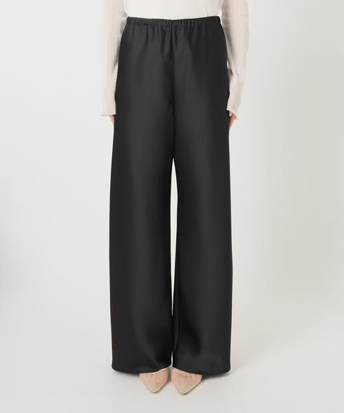 plage(プラージュ)の「Satin Bias Relax パンツ(その他パンツ・レディース・チャコールグレー/ブラック/ベージュ・34/36/38)」の6枚目の写真