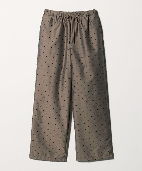 BEAUTY&YOUTH UNITED ARROWS(ビューティーアンドユースユナイテッドアローズ)の「【WEB限定 Wardrobe DAILY MINIMAL】ドビードット イージーパンツ ウォッシャブル(その他パンツ・レディース・モカ/ブラック・S/M)」の21枚目の写真