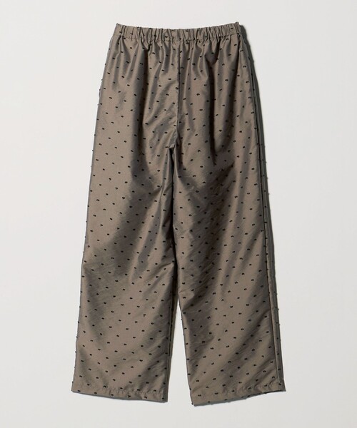 BEAUTY&YOUTH UNITED ARROWS(ビューティーアンドユースユナイテッドアローズ)の「【WEB限定 Wardrobe DAILY MINIMAL】ドビードット イージーパンツ ウォッシャブル(その他パンツ・レディース・モカ/ブラック・S/M)」の22枚目の写真