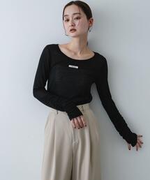 SENSE OF PLACE by URBAN RESEARCH | Uネックピスネームシアートップ(Tシャツ/カットソー)