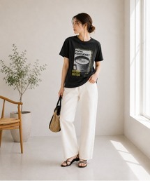 ottilie | 【 TRICOMER / トリコメル 】 PARIS,KENTUCKY / B バンドTシャツ(Tシャツ/カットソー)