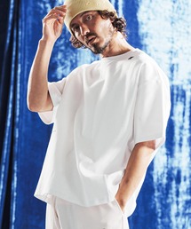 ANGENEHM（アンゲネーム）の「mt10425- Interlock Fabric T-shirt Tシャツ(AG06-008scg)（Tシャツ/カットソー）」