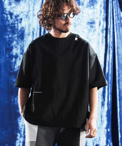 ANGENEHM（アンゲネーム）の「mt10425- Interlock Fabric T-shirt Tシャツ(AG06-008scg)（Tシャツ/カットソー・メンズ・ブラック/グリーン/ホワイト/チャコール・L/M/S）」の21枚目の写真