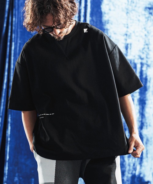 ANGENEHM（アンゲネーム）の「mt10425- Interlock Fabric T-shirt Tシャツ(AG06-008scg)（Tシャツ/カットソー・メンズ・ブラック/グリーン/ホワイト/チャコール・L/M/S）」の22枚目の写真