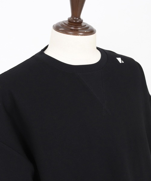 ANGENEHM（アンゲネーム）の「mt10425- Interlock Fabric T-shirt Tシャツ(AG06-008scg)（Tシャツ/カットソー・メンズ・ブラック/グリーン/ホワイト/チャコール・L/M/S）」の8枚目の写真