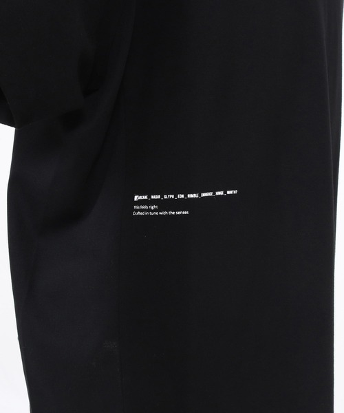 ANGENEHM（アンゲネーム）の「mt10425- Interlock Fabric T-shirt Tシャツ(AG06-008scg)（Tシャツ/カットソー・メンズ・ブラック/グリーン/ホワイト/チャコール・L/M/S）」の12枚目の写真