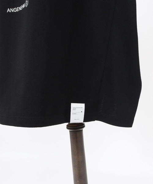 ANGENEHM（アンゲネーム）の「mt10425- Interlock Fabric T-shirt Tシャツ(AG06-008scg)（Tシャツ/カットソー・メンズ・ブラック/グリーン/ホワイト/チャコール・L/M/S）」の13枚目の写真
