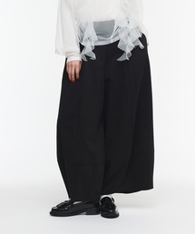 【Narcissus】ボリュームタックパンツ ワイド スラックス