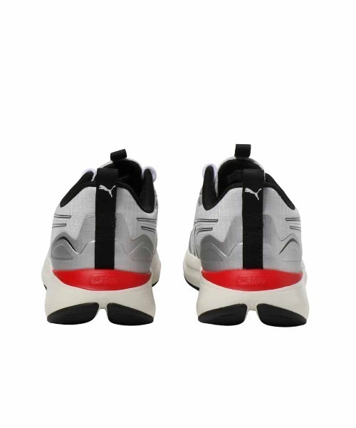 PUMA(プーマ)の「プーマ PUMA SOFTRIDE ムーブオン F WD(スニーカー・メンズ・ホワイト×シルバー・25.0cm/25.5cm/26.0cm/26.5cm/27.0cm/27.5cm/28.0cm)」の3枚目の写真