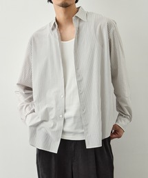 KANEMASA PHIL. | ãKANEMASA PHIL./ã«ãããµãã£ã«ã46G Stripe Modest Shirt(ã·ã£ã/ãã©ãŠã¹)