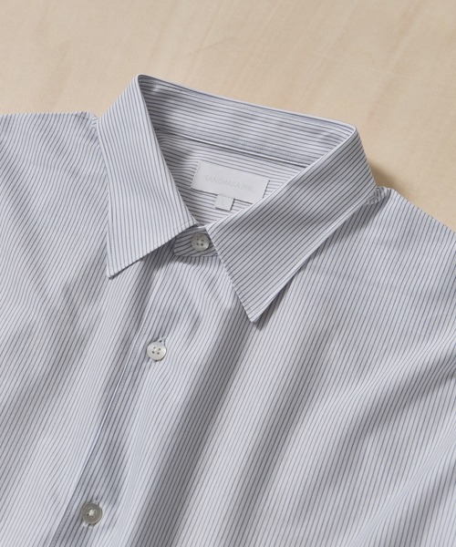 KANEMASA PHIL.(カネマサフィル)の「【KANEMASA PHIL./カネマサフィル】46G Stripe Modest Shirt(シャツ/ブラウス・メンズ・ブルー/ホワイト・S/M/L)」の10枚目の写真