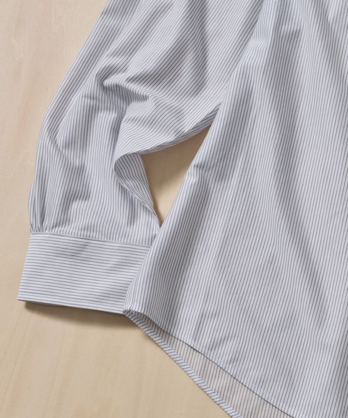 KANEMASA PHIL.(カネマサフィル)の「【KANEMASA PHIL./カネマサフィル】46G Stripe Modest Shirt(シャツ/ブラウス・メンズ・ブルー/ホワイト・S/M/L)」の11枚目の写真
