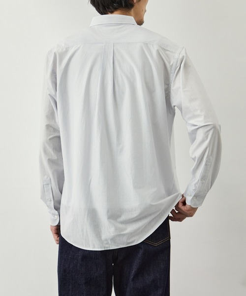 KANEMASA PHIL.(カネマサフィル)の「【KANEMASA PHIL./カネマサフィル】46G Stripe Modest Shirt(シャツ/ブラウス・メンズ・ブルー/ホワイト・S/M/L)」の22枚目の写真