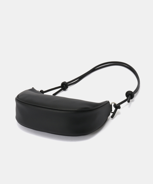 B.C STOCK(ベーセーストック)の「ハーフサークルバッグ(ショルダーバッグ・レディース・ブラック/ブラウン・FREE)」の10枚目の写真