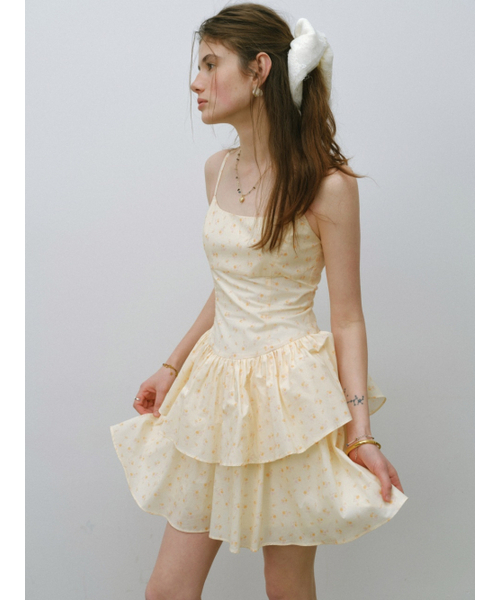 SINCETHEN(シンスゼン)の「メロウバター ティアードミニワンピース(ワンピース・レディース・その他・SMALL/MEDIUM/LARGE)」の7枚目の写真