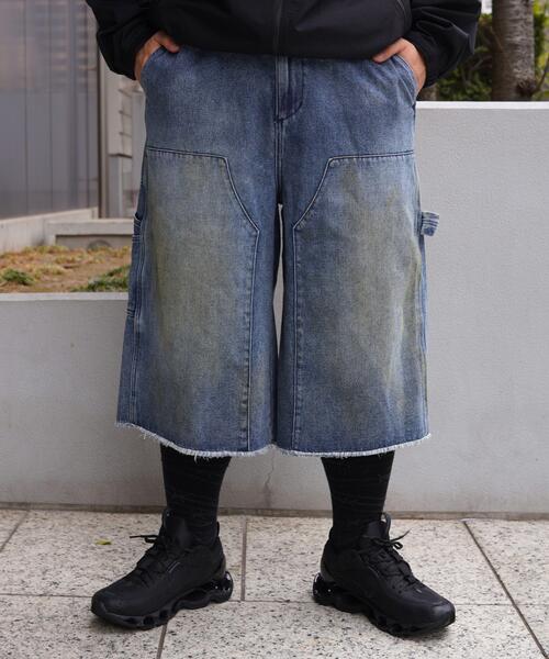 BEAVER（ビーバー）の「B omnivore/ビーオムニボー　W KNEE SHORTS DENIM ダブルニーショーツデニム（その他パンツ・メンズ・その他4・M/L）」の9枚目の写真
