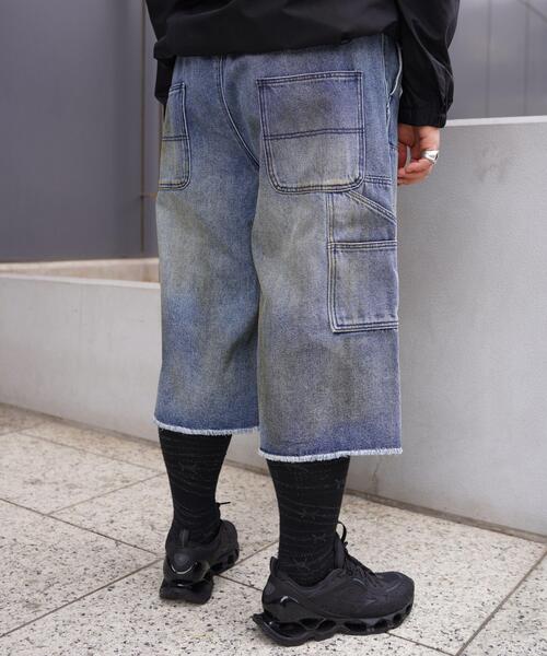 BEAVER（ビーバー）の「B omnivore/ビーオムニボー　W KNEE SHORTS DENIM ダブルニーショーツデニム（その他パンツ・メンズ・その他4・M/L）」の12枚目の写真