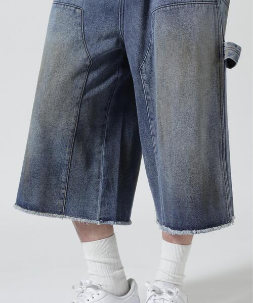 BEAVER（ビーバー）の「B omnivore/ビーオムニボー　W KNEE SHORTS DENIM ダブルニーショーツデニム（その他パンツ・メンズ・その他4・M/L）」の4枚目の写真