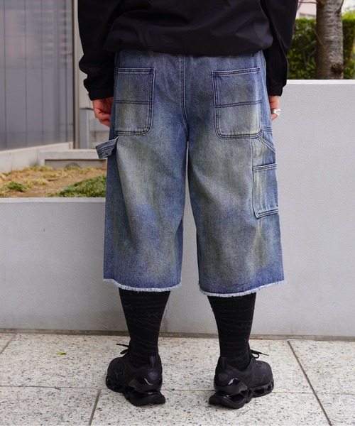 BEAVER（ビーバー）の「B omnivore/ビーオムニボー　W KNEE SHORTS DENIM ダブルニーショーツデニム（その他パンツ・メンズ・その他4・M/L）」の5枚目の写真