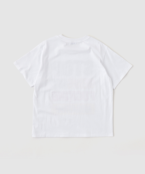 WOKE EDGE(ウォークエッジ)の「WOKE EDGE / ウォークエッジ STOP TEE(Tシャツ/カットソー・メンズ・ホワイト・MEDIUM)」の6枚目の写真