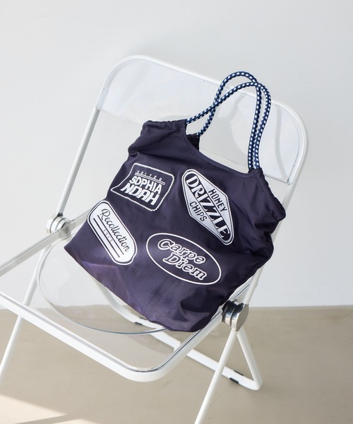 BARNYARDSTORM(バンヤードストーム)の「BARNYARDSTORM / 2WAYワッペントート(トートバッグ・レディース・ネイビー/カーキ・FREE)」の1枚目の写真