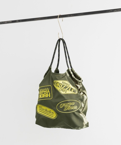 BARNYARDSTORM(バンヤードストーム)の「BARNYARDSTORM / 2WAYワッペントート(トートバッグ・レディース・ネイビー/カーキ・FREE)」の5枚目の写真