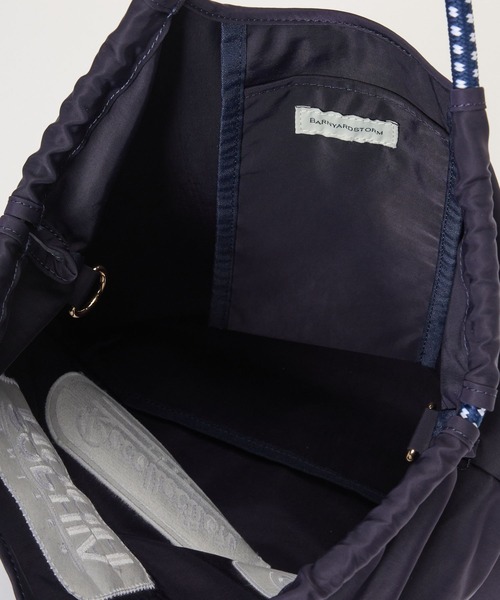 BARNYARDSTORM(バンヤードストーム)の「BARNYARDSTORM / 2WAYワッペントート(トートバッグ・レディース・ネイビー/カーキ・FREE)」の11枚目の写真