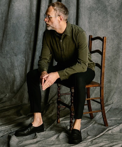 wjk（ダヴルジェイケイ）の「mko13608- combination slip-on shoes コンビネーションスリッポン(8994 bt51j)（スリッポン・メンズ・ブラック・41/42/43）」の7枚目の写真