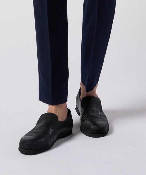 wjk（ダヴルジェイケイ）の「mko13608- combination slip-on shoes コンビネーションスリッポン(8994 bt51j)（スリッポン・メンズ・ブラック・41/42/43）」の8枚目の写真