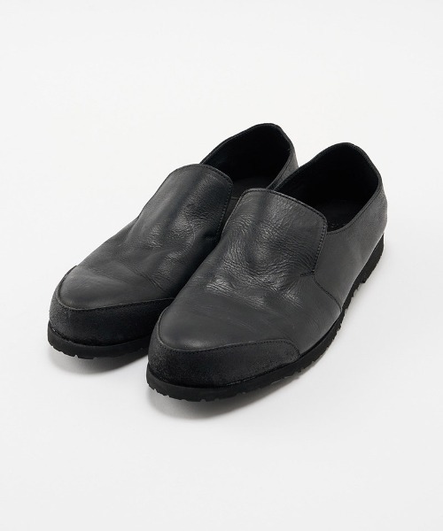 wjk（ダヴルジェイケイ）の「mko13608- combination slip-on shoes コンビネーションスリッポン(8994 bt51j)（スリッポン・メンズ・ブラック・41/42/43）」の17枚目の写真