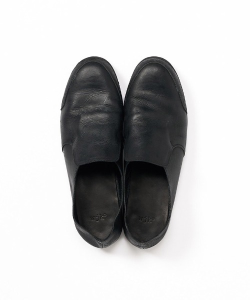 wjk（ダヴルジェイケイ）の「mko13608- combination slip-on shoes コンビネーションスリッポン(8994 bt51j)（スリッポン・メンズ・ブラック・41/42/43）」の18枚目の写真