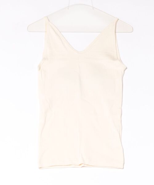 MILLER(ミラー)の「【Robert P. Miller】パネルリブキャミタンクトップ RM251-2205(キャミソール・レディース・イエロー/アイボリー/グレー/ブラック・FREE)」の2枚目の写真