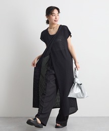 Futier land（フューティアランド）の「【前後2way】フロントオープンかぎ編みニットワンピース（ワンピース）」