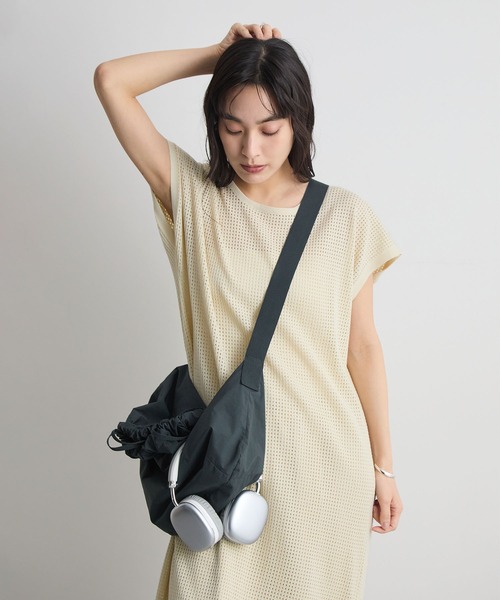 Futier land(フューティアランド)の「【前後2way】フロントオープンかぎ編みニットワンピース(ワンピース・レディース・アイボリー/ブラック・LARGE/MEDIUM)」の9枚目の写真