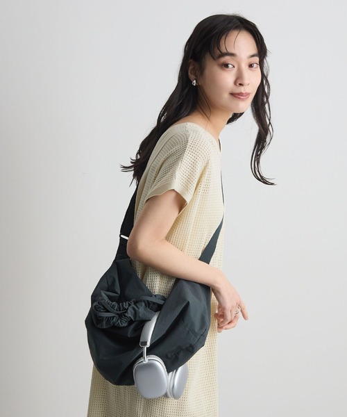 Futier land(フューティアランド)の「【前後2way】フロントオープンかぎ編みニットワンピース(ワンピース・レディース・アイボリー/ブラック・LARGE/MEDIUM)」の10枚目の写真