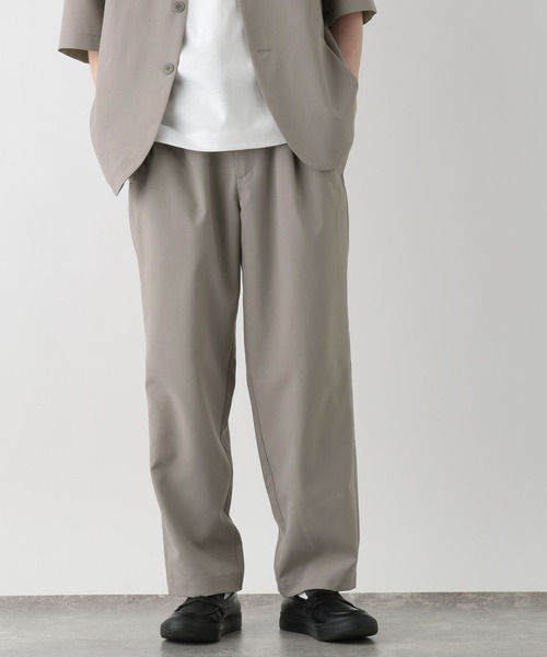 GLOBAL WORK(グローバルワーク)の「ノンストレスリッチ/イージーパンツ/634245(その他パンツ・メンズ・オリーブ/グレイッシュベージュ/ブラック・XL/L/M/S)」の1枚目の写真