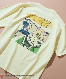 TOM&JERRY（トムアンドジェリー）の「TOM and JERRY (トムとジェリー)ヴィンテージライクTシャツ（Tシャツ/カットソー）」