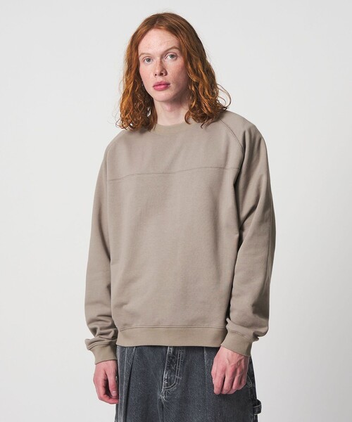 UNITED ARROWS & SONS(ユナイテッドアローズアンドサンズ)の「<UNITED ARROWS & SONS> RGRN CRW SWEAT SHIRT/スウェットシャツ(スウェット・メンズ・ダークブラウン/ベージュ・M/XL/S/L)」の5枚目の写真
