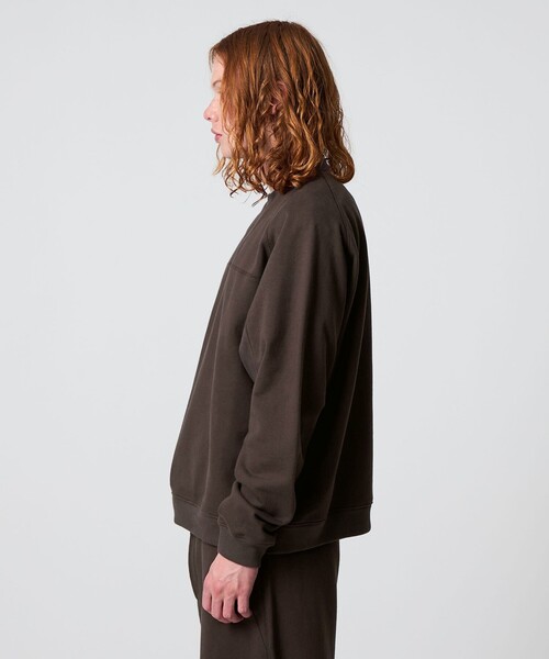 UNITED ARROWS & SONS(ユナイテッドアローズアンドサンズ)の「<UNITED ARROWS & SONS> RGRN CRW SWEAT SHIRT/スウェットシャツ(スウェット・メンズ・ダークブラウン/ベージュ・M/XL/S/L)」の8枚目の写真