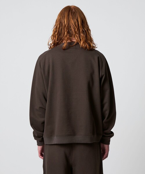 UNITED ARROWS & SONS(ユナイテッドアローズアンドサンズ)の「<UNITED ARROWS & SONS> RGRN CRW SWEAT SHIRT/スウェットシャツ(スウェット・メンズ・ダークブラウン/ベージュ・M/XL/S/L)」の9枚目の写真