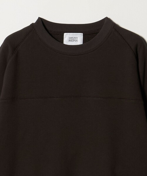 UNITED ARROWS & SONS(ユナイテッドアローズアンドサンズ)の「<UNITED ARROWS & SONS> RGRN CRW SWEAT SHIRT/スウェットシャツ(スウェット・メンズ・ダークブラウン/ベージュ・M/XL/S/L)」の12枚目の写真