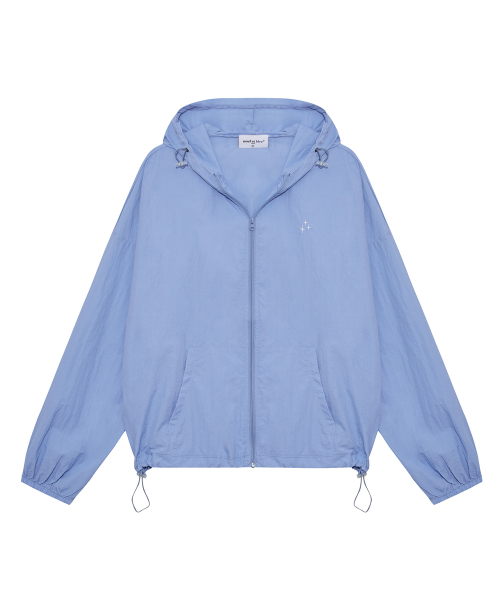 NEUFETBLEU(ヌフエブル)の「NEB windbreaker hoody jacket (skyblue)(ナイロンジャケット・メンズ・その他・FREE)」の1枚目の写真