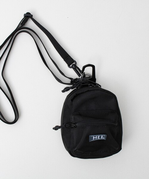 MEI(メイ)の「【MEI/メイ】MINI PACK SHOULDER(ショルダーバッグ・メンズ・その他1/その他2/マルチ/ブラック・FREE)」の2枚目の写真