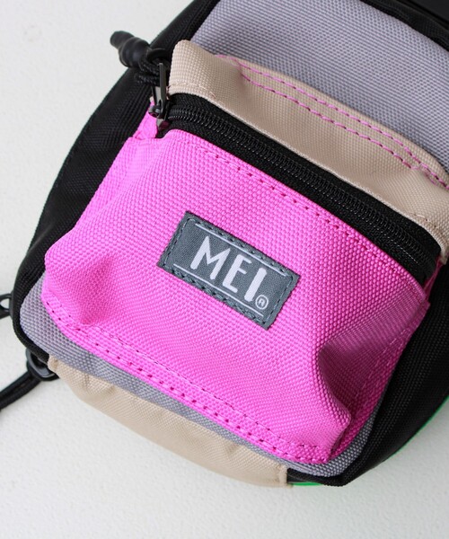MEI(メイ)の「【MEI/メイ】MINI PACK SHOULDER(ショルダーバッグ・メンズ・その他1/その他2/マルチ/ブラック・FREE)」の8枚目の写真