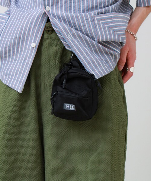 MEI(メイ)の「【MEI/メイ】MINI PACK SHOULDER(ショルダーバッグ・メンズ・その他1/その他2/マルチ/ブラック・FREE)」の11枚目の写真